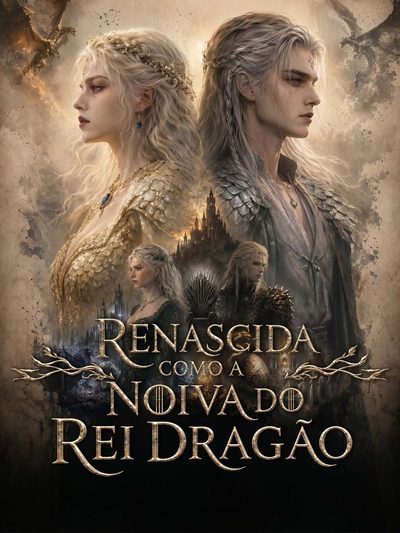 Capa da minisserie Renascida Como a Noiva do Rei Dragão