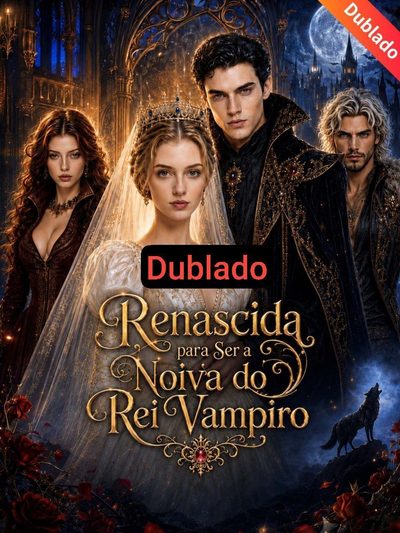 Capa da minisserie Renascida para Ser a Noiva do Rei Vampiro