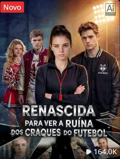 Capa da minisserie Renascida para Ver a Ruína dos Craques de Futebol