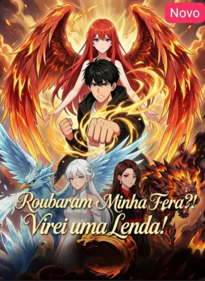 Capa da minisserie Roubaram Minha Fera?! Virei uma Lenda!
