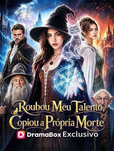 Capa da minisserie Roubou Meu Talento, Copiou a Própria Morte -