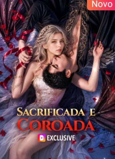 Capa da minisserie Sacrificada e Coroada