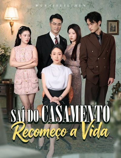Capa da minisserie Sai do Casamento Recomeço a Vida