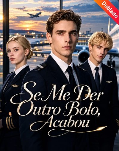 Capa da minisserie Se Me Der Outro Bolo, Acabou