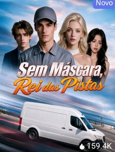 Capa da minisserie Sem Máscara, Rei das Pistas