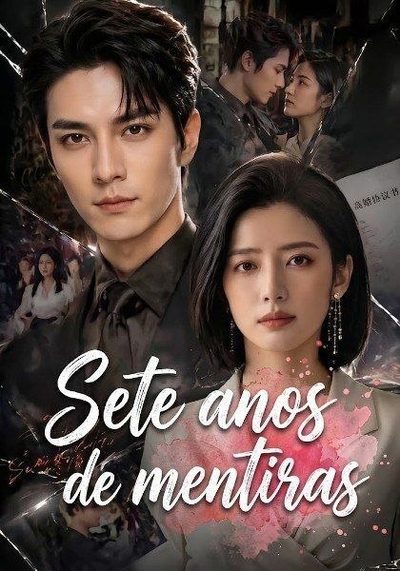 Capa da minisserie Sete Anos de Mentiras