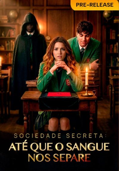 Capa da minisserie Sociedade Secreta: Até que o Sangue nos Separe