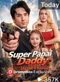 Capa da minisserie Super Papai Vem Salvar a Mamãe