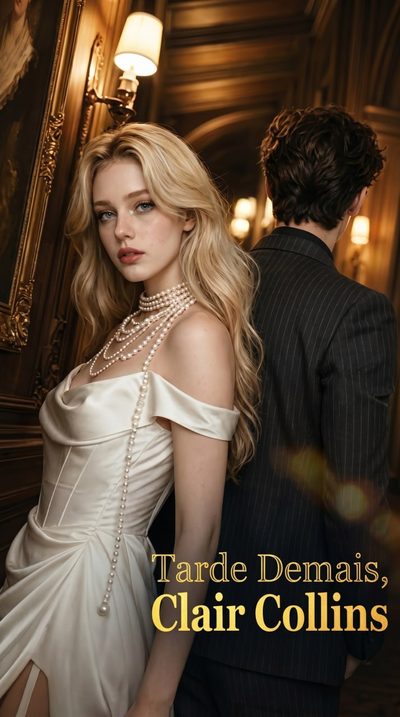 Capa da minisserie Tarde Demais, Clair Collins