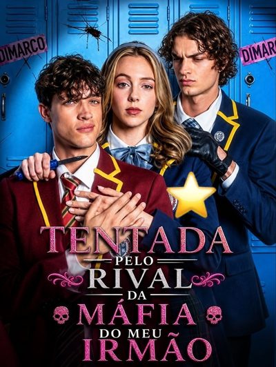 Capa da minisserie Tentada Pelo Rival da Máfia do Meu Irmão Tempted Ny My Brother's Mafia Rival Legenda Exclusiva Dizis Premium