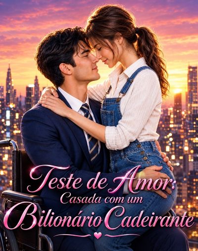 Capa da minisserie Teste de Amor: Casada com Um Bilionário Cadeirante