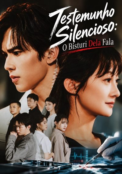 Capa da minisserie Testemunho Silencioso: o Bisturi Dela Fala