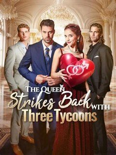 Capa da minisserie The Queen Strikes Back With Three Tycoons a Rainha Retorna com Três Magnatas