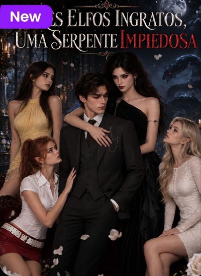 Capa da minisserie Três Elfos Ingratos, uma Serpente Impiedosa