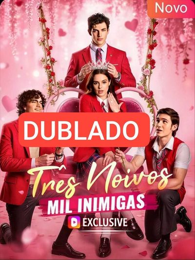 Capa da minisserie Três Noivos Mil Inimigas dublado