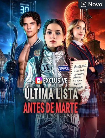 Capa da minisserie Última Lista Antes de Marte -