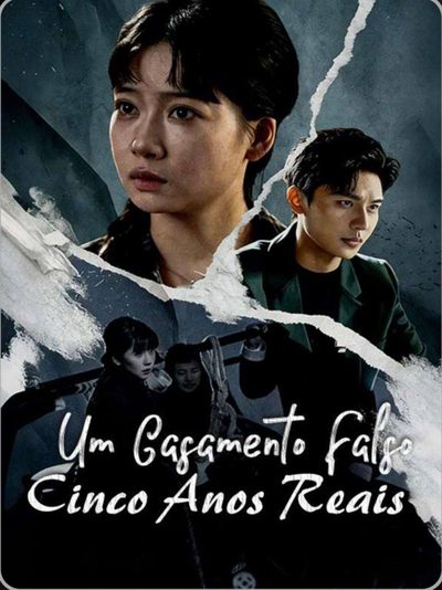 Capa da minisserie Um Casamento Falso Cinco Anos Reais