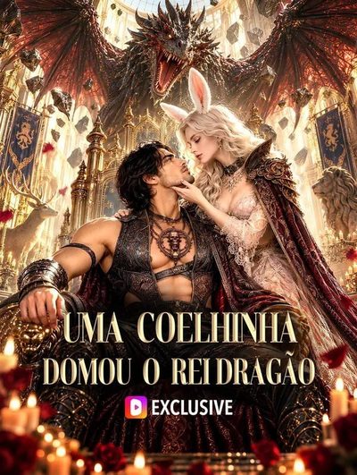 Capa da minisserie Uma Coelhinha Domou o Rei Dragão
