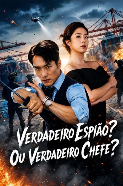 Capa da minisserie Verdadeiro Espião? Ou Verdadeiro Chefe?