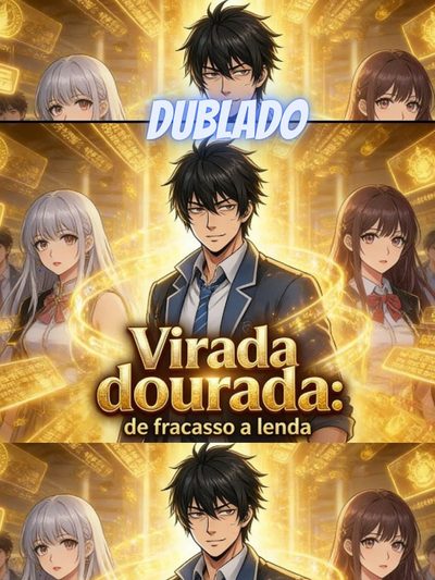 Capa da minisserie Virada Dourada: de Fracasso a Lenda dublado