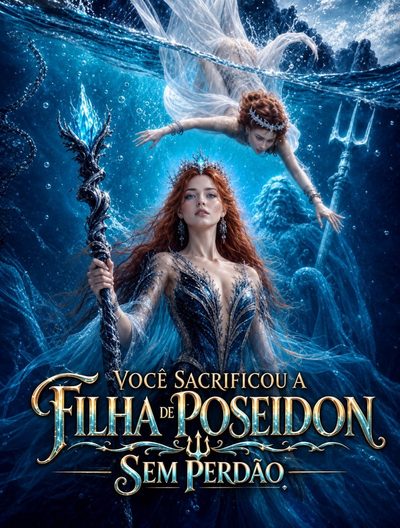 Capa da minisserie Você Sacrificou a Filha de Poseidon, sem Perdão