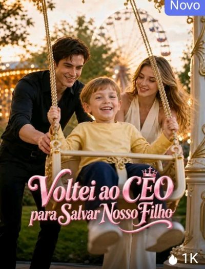 Capa da minisserie Voltei ao Ceo para Salvar Nosso Filho