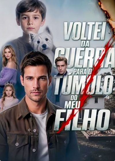 Capa da minisserie Voltei da Guerra para o Túmulo do Meu Filho