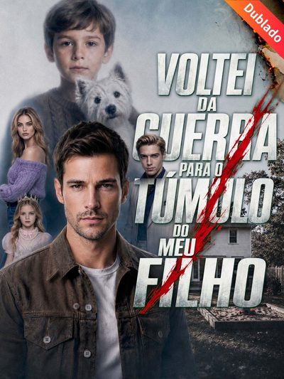 Capa da minisserie Voltei da Guerra para Túmulo do Meu Filho